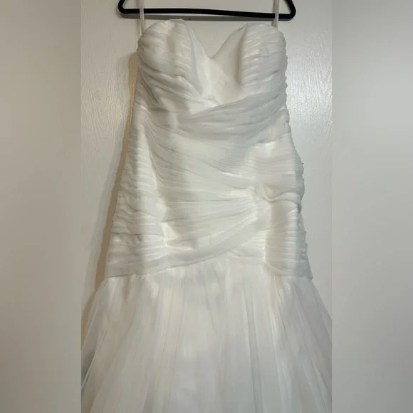 off shoulder cocktail dress white Silk White Off-the-Shoulder Column Gown 14 / Silk White